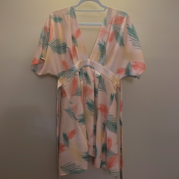 Feather Design Dress - Picture 1 of 5